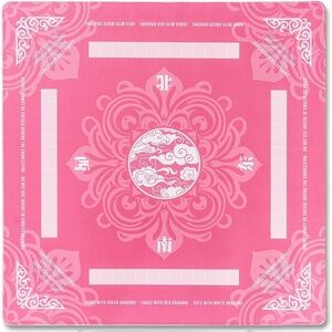 Pink Mahjong Game Mat